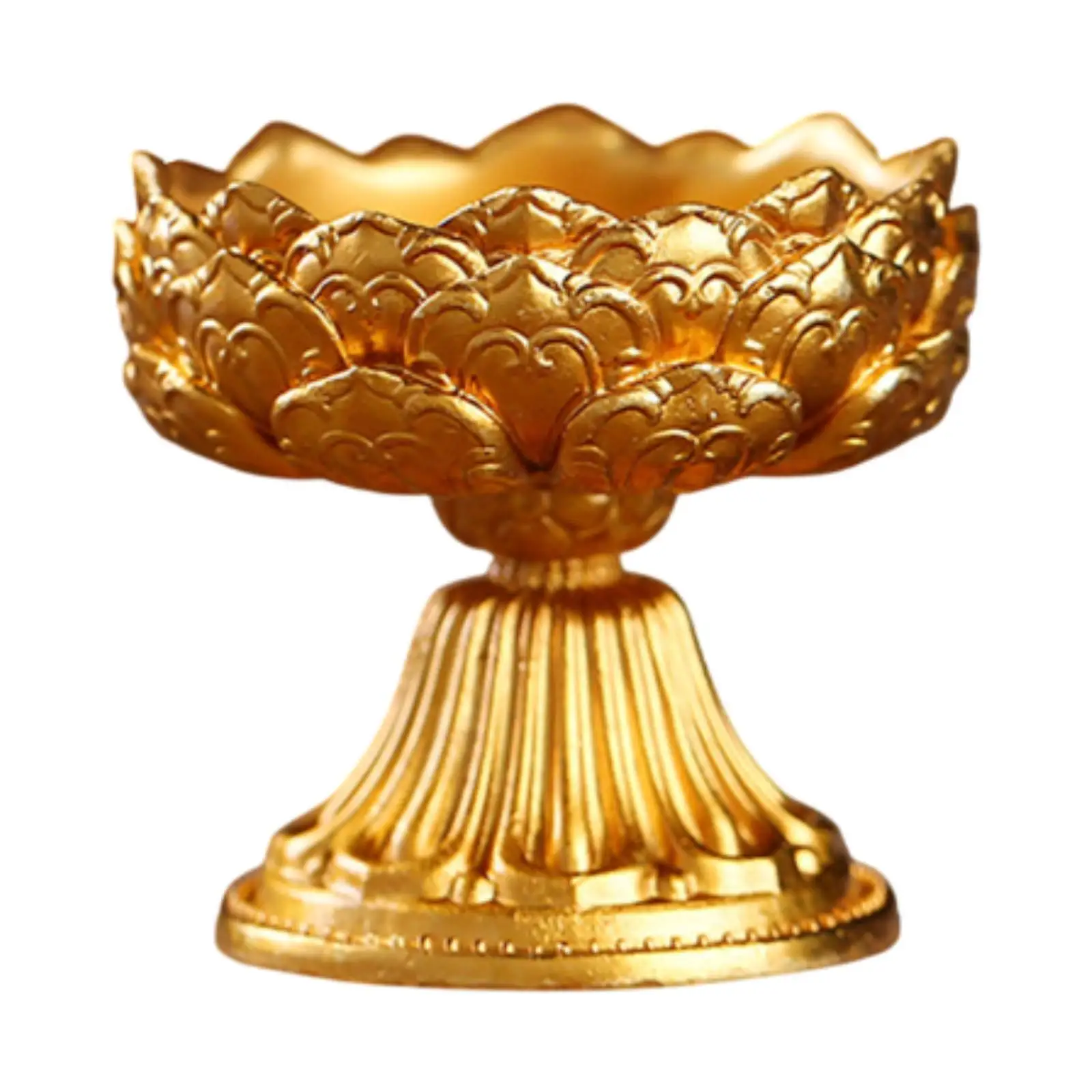 

Ghee Lamp Butter Holder Buddhist Candlestick High Performance Candle Stand