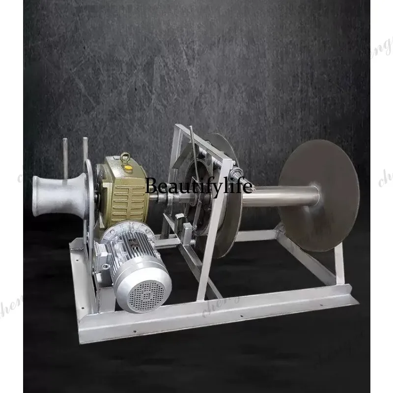 A81 electric hoist marine trawler electric anchor hoist rope winch 220v380v with clutch