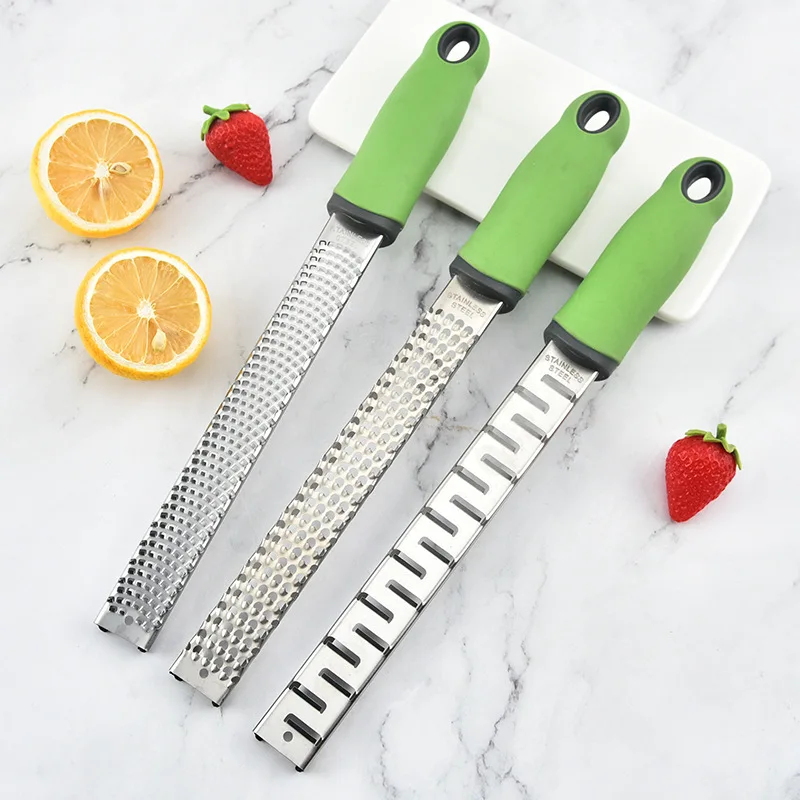 304 Stainless Steel cheese knife Cheese Grater Lemon Cheese Grater Etching Craft Grater Kitchen gadgets