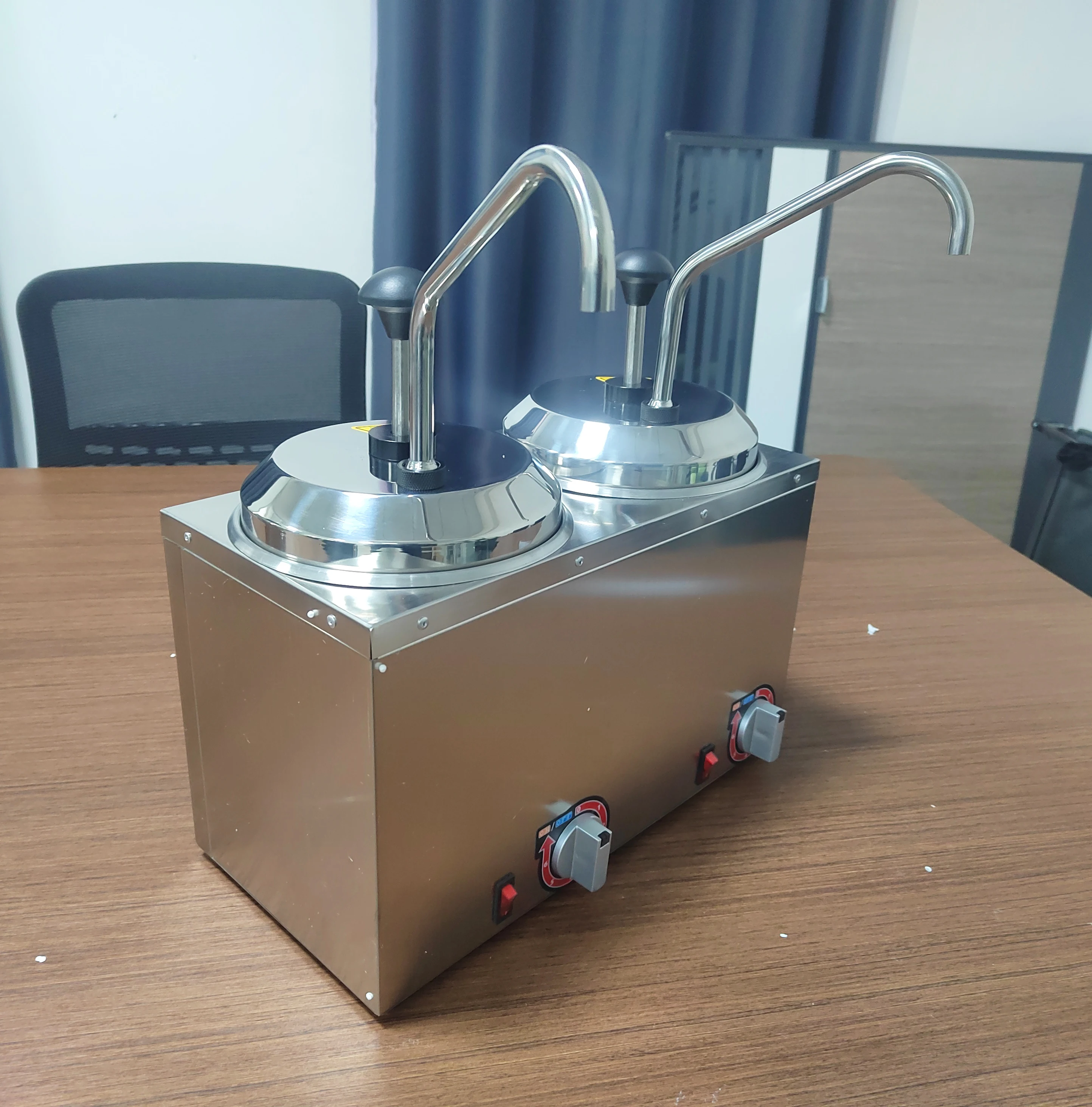 Commercial Nacho Cheese Warmer Dispenser - Distributore elettrico di burro per salsa