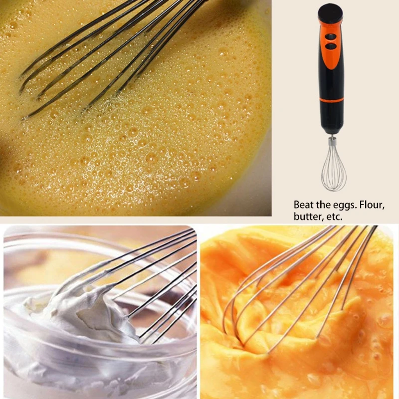 300 ワット浸漬ハンドブレンダーポータブルスティックミキサースムージーピューレ離乳食ドロップシップ用