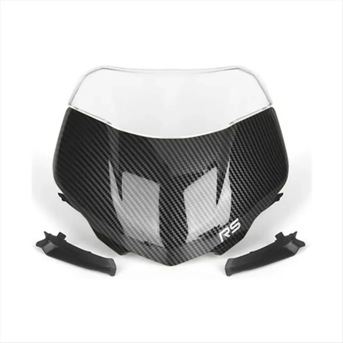 B09A For Street Triple 765RS 765 RS Moto2 2023 2024 Carbon Fiber Style Motorcycle Windshield Sport Screen Deflector