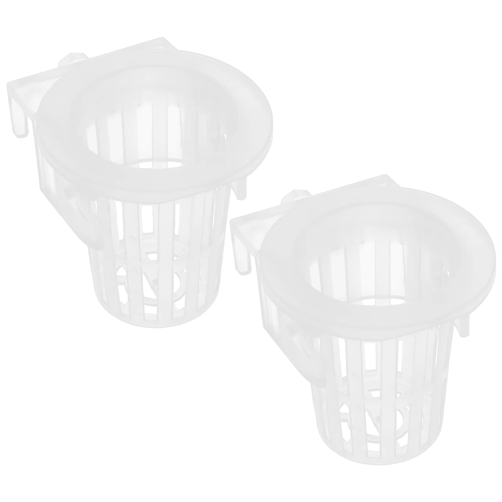 

4pcs Hanging Aquarium Plant Pot Acrylic Planter Baskets for Aquatic Plants Professional Decorative Fish Tank Holder Term