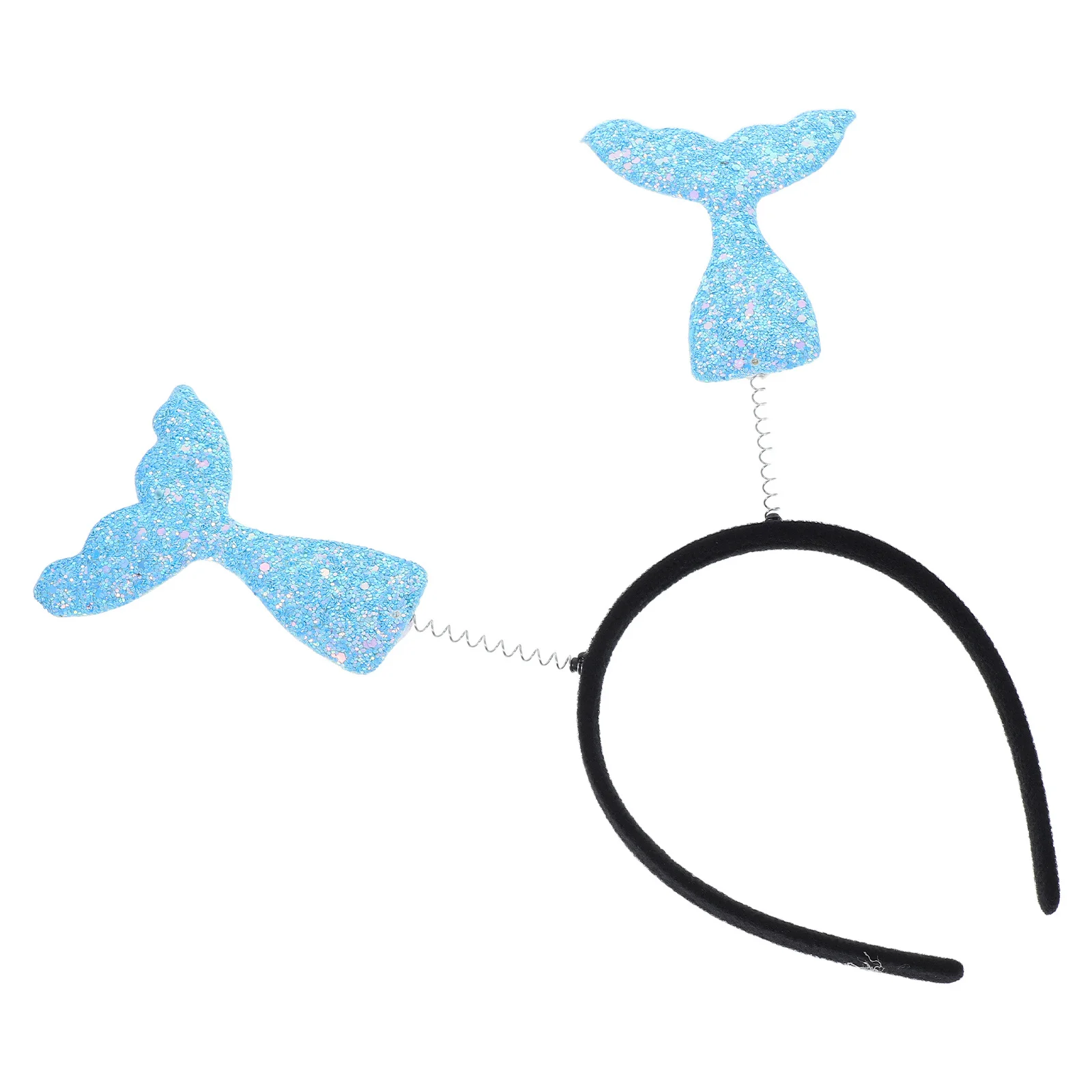 

Adorable Mermaid Tail Headband Sparkle Design for Children Toddlers Stage Performances Parties Festive Occasions Stylish Gift