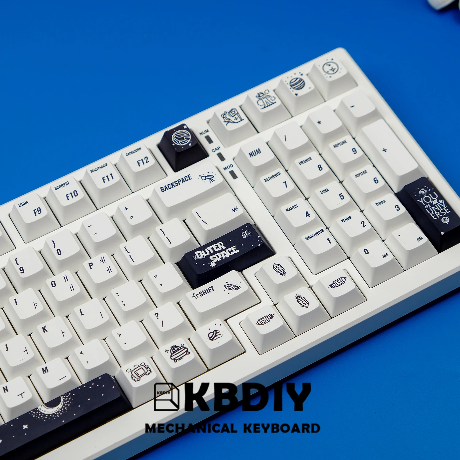 

KBDiy 143 клавиш корейский PBT колпачки для клавиш с внешним пространством Вишневый профиль на заказ японский колпачок для механических клавиатур MX переключатели ISO 7U