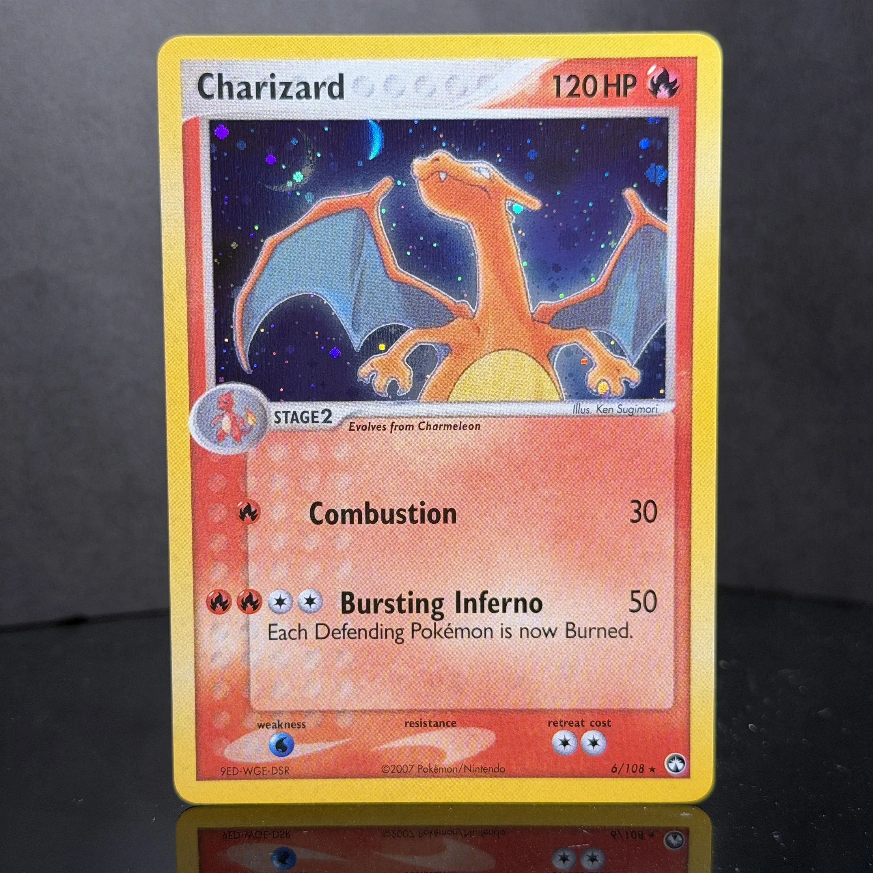 PTCG Pocket EX Power Keepers/Holon Phantoms Gold Star Cosmos Holo Jolteon Flareon Charizard Mew Proxy PKM Karten
