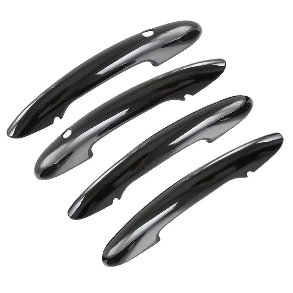 

Gloss Black Handle Cover F55 F60 Door Handle Protector Easy Installation Design Stylish Gloss Finish Gloss Black