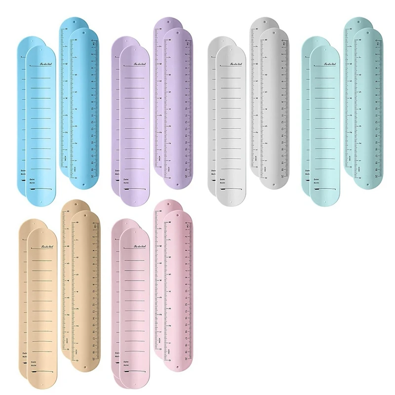 A56G-24 Pcs Silicone Memo Wrist Band Nurse Notepad Silicone Reminder Bracelet Waterproof Silicone Slap Bracelet