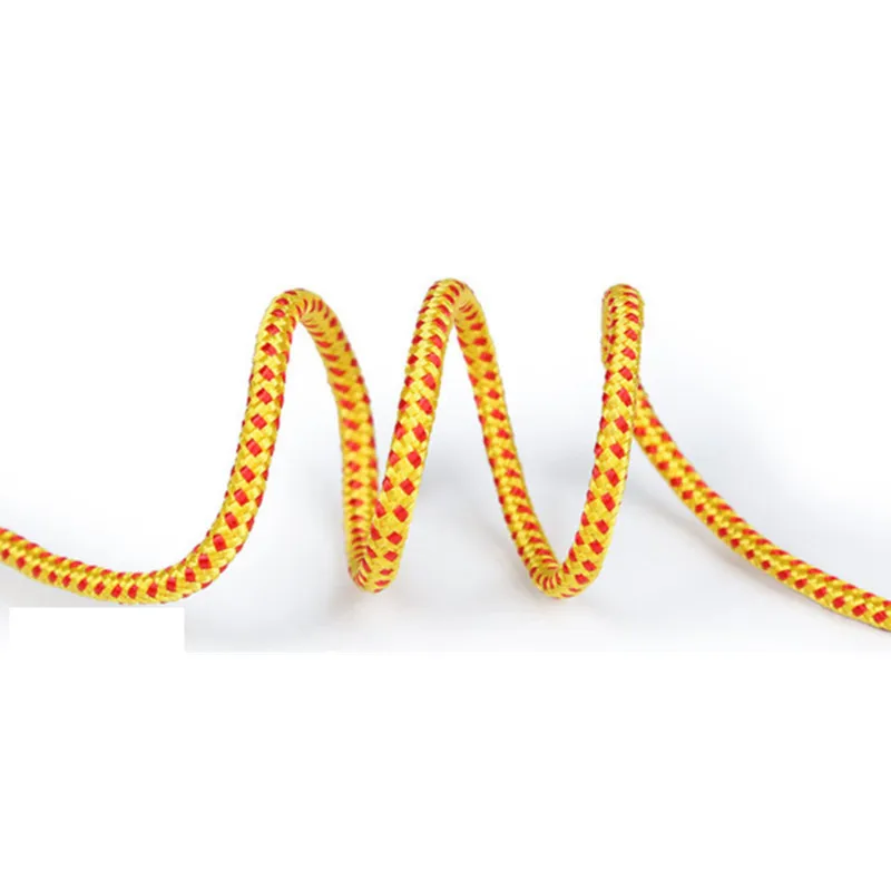 حبل تسلق Paracord في الهواء الطلق ، حبل السلامة ، معدات البقاء على قيد الحياة ، ملحق ، قوة عالية ، قطر 4 مللي متر ، 10 م ، 20 م #6