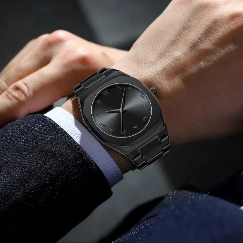 Orologi da polso al quarzo da uomo di alta qualità Orologi da uomo con cinturino in acciaio inossidabile di lusso delle migliori marche per orologio da uomo d'affari