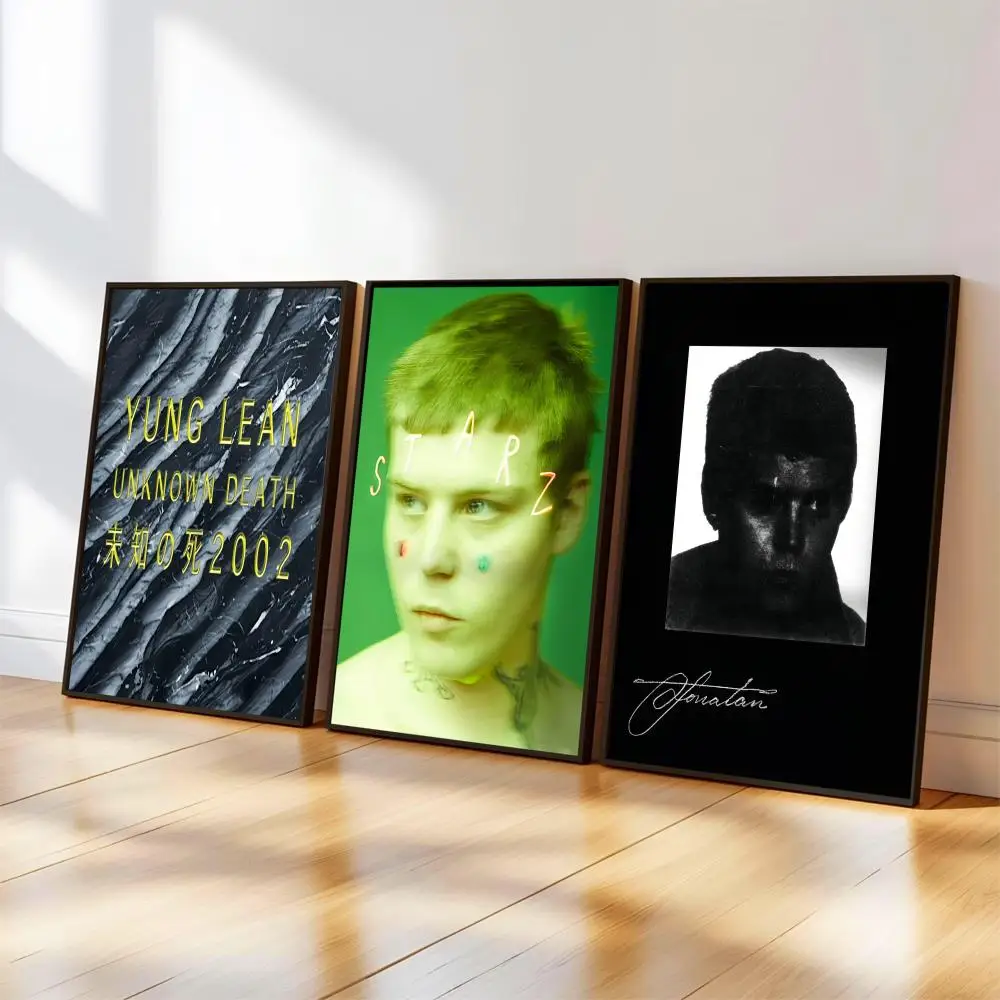Y-Yung Lean Jonatan Poster, Musikalbum-Cover für Zimmer, Leinwandgemälde, Kunstdruck, Heimwanddekoration, Bild, Geschenk