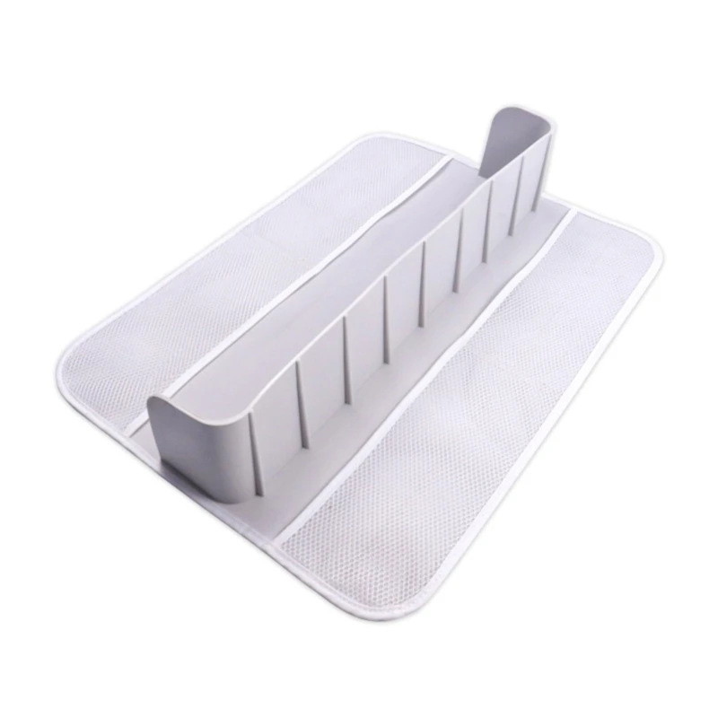 Waterproof And Space Saving Silicone Bathtub Splash Guard Bathroom Supplies 3XUF