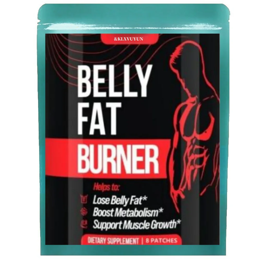 Fat For Men - Lose Belly Fat, Tighten Abs, Support Lean Muscle - Jitter & Caffeine-free Weight Loss Patch