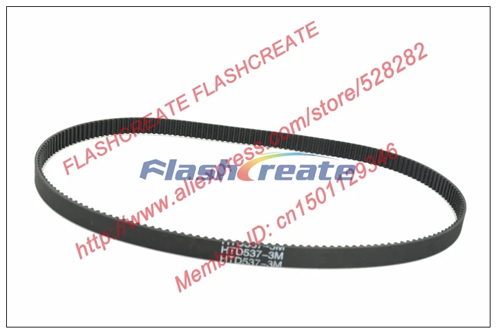 POWGE 537 3M Synchronous Belt Teeth 179 Width 6/9/15mm Length 537mm Rubber Closed-Loop Belt 537-3M High Quanlity