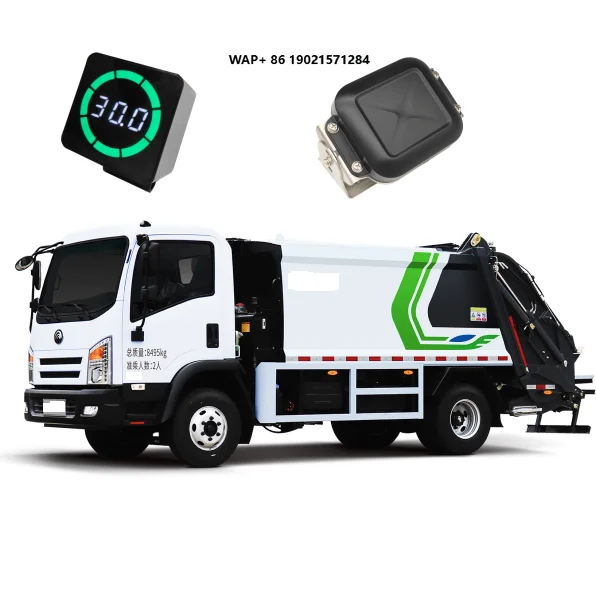 Collision Avoidance System Reversing Alarm Car Revering Aid Parking Sensor System Blind Spot Detection System for Garbage Truck