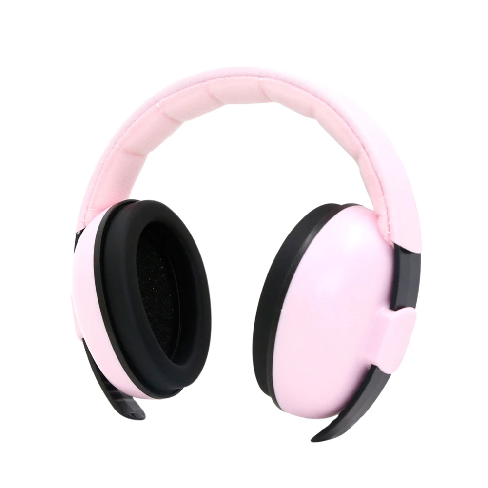 Baby Ear Protection Noise Cancelling Headphones Ear Muffs for Infant&Toddlers for Babies for 3 Months to 3 Years Pink