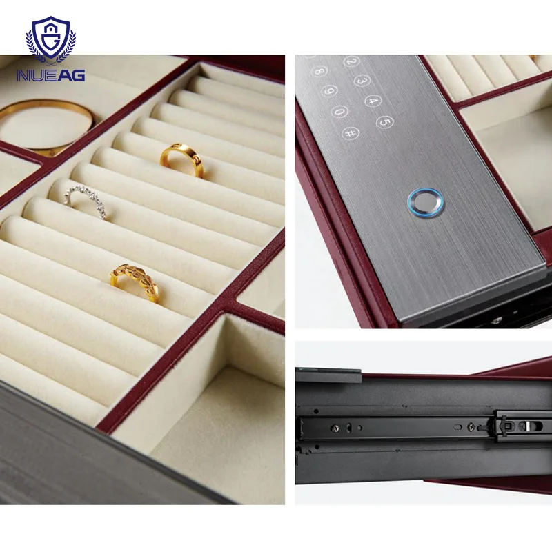 New Safe And Non-toxic Sensitive Touch Digital Password Drawer Hotel Office Safe Box For Money