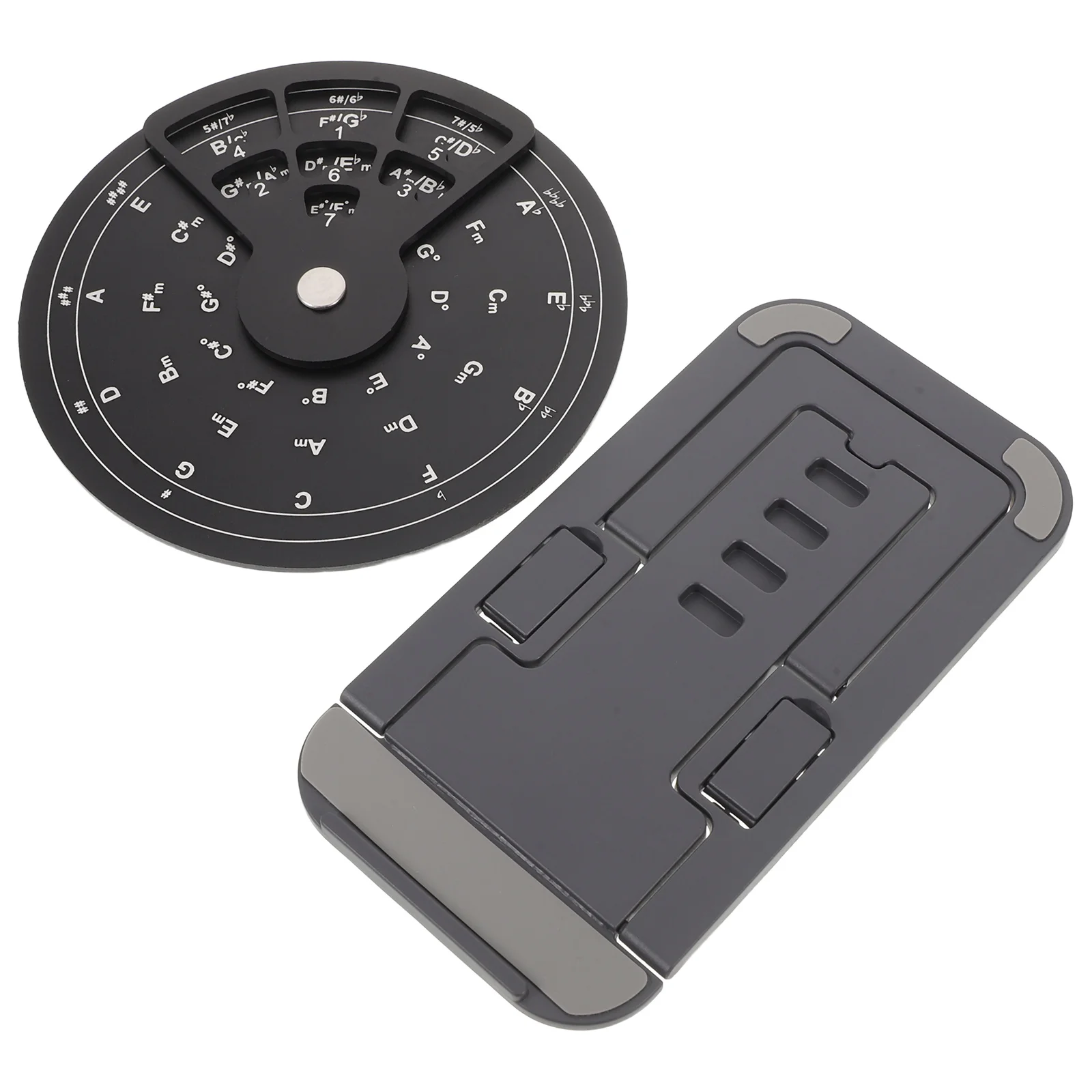 

Professional 12 Inch Color Music Theory Wheel Tool for Music Learning Notes Scales and Chords Visual Educational Aid