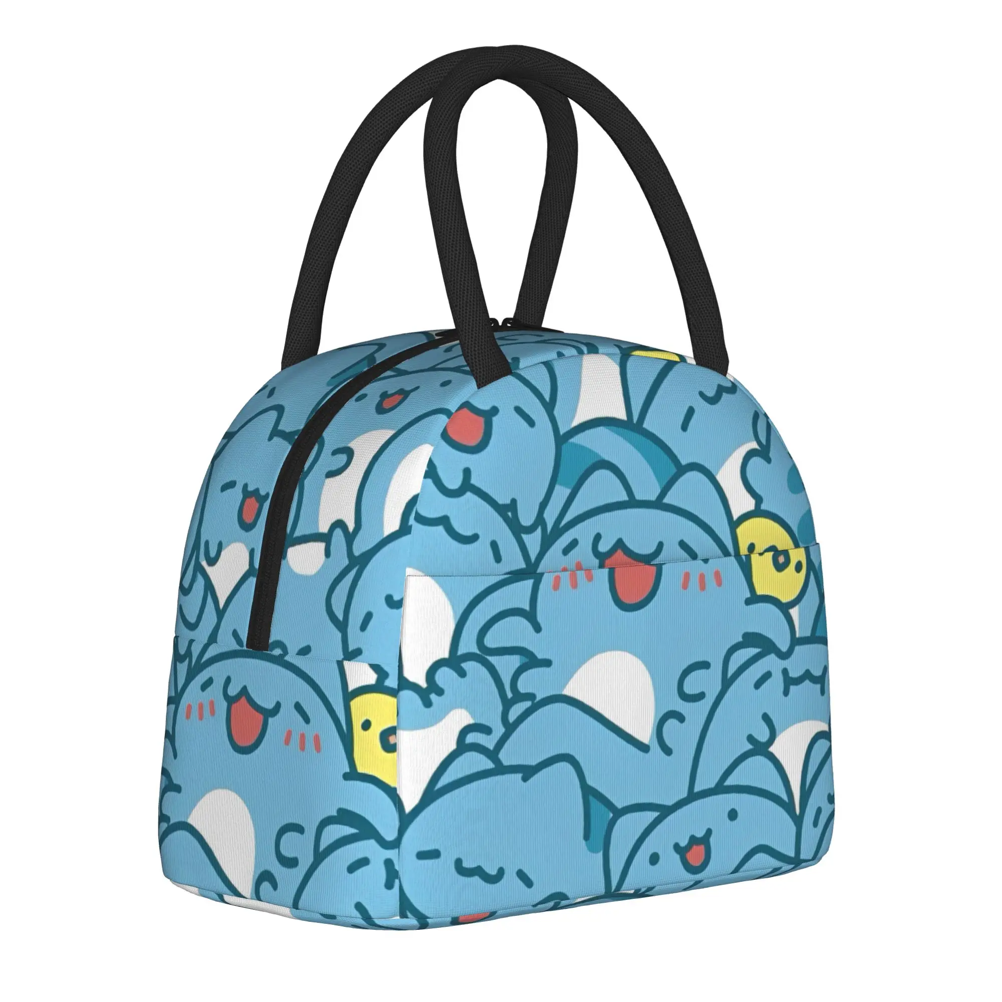 Bugcat Capoo  Insulated Lunch Bag Thermal Bag Reusable,Lunch Container Cute Cartoon Leakproof Tote Lunch Box College  Picnic