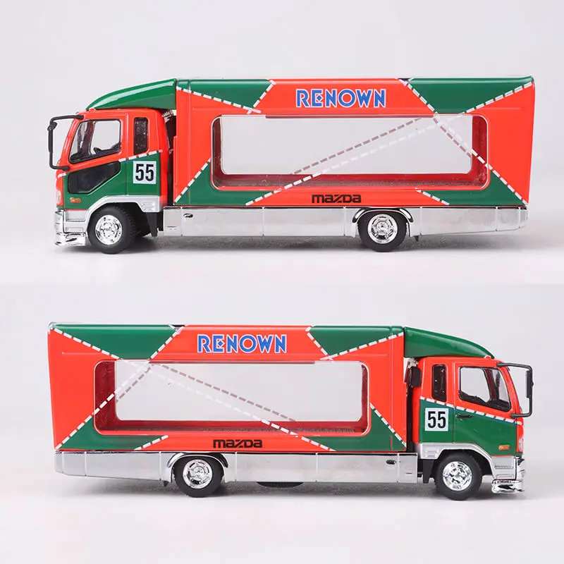 SHADOW PRO 1:64 Mitsubishi Lift Delivery Truck Mazda Le Mans bemaltes Modell aus Druckgusslegierung Sammlung Dekoration Jungenspielzeug.