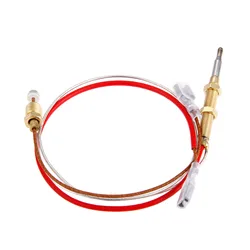 Outdoor Heater Thermocouple for Gas Patio Heater for BBQ Grill Fire Pit Fireplace Heater Hose Connection M6*0.75 Head M8*1 End