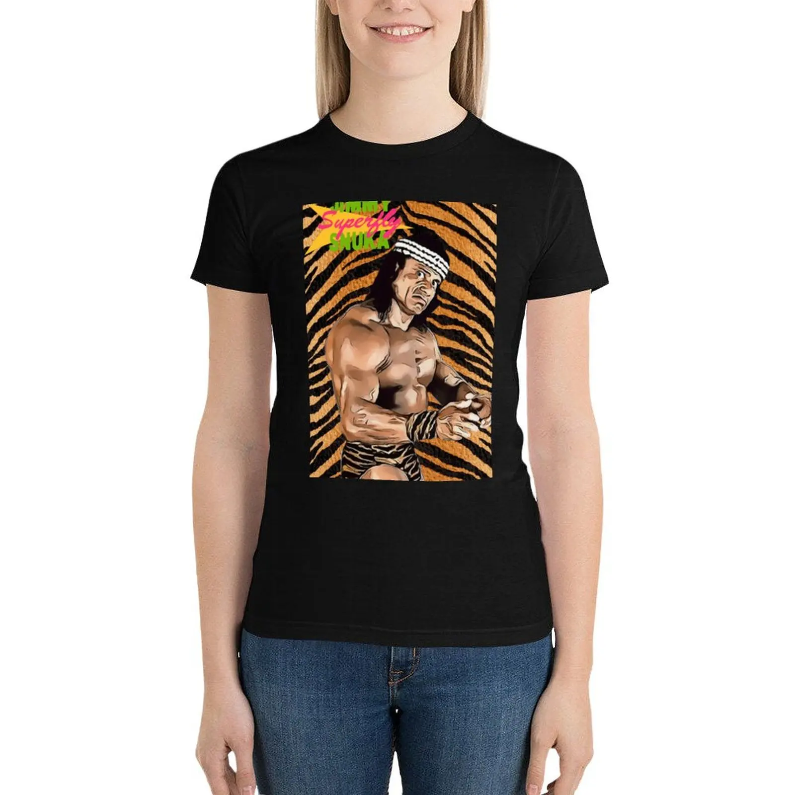 

Jimmy Snuka T-Shirt cute tops cute clothes black t-shirts for Women