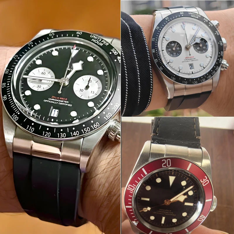 20 21 22 مللي متر 316L الصلبة الفولاذ المقاوم للصدأ قوس الفم عدسة ل تيودور بلاك باي M79230R M79363N ليتل صغيرة الوحش محول موصل