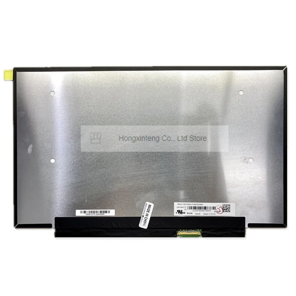 14.0Inch Laptop Lcd Screen Display LM140LF1F02 LM140LF1F01 FOR Lenovo Xiaoxin Air 14 2020 120Hz FHD 1920x1080 IPS 40PinS