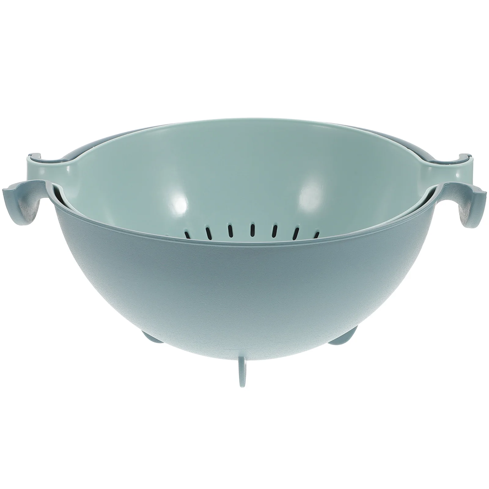 

Double Layer Drainer Fruit Washing Holder Kitchen Filter Basket Vegetable Drying Basket Filter Great Kitchen Tool Safe Long