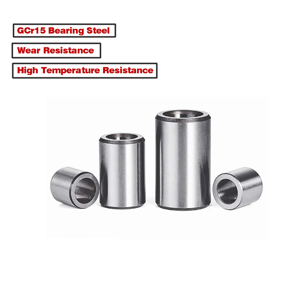 

1Pcs Inner Diameter 8mm 9mm 10mm Bearing Steels Bearing Bushing Steel Sleeve Wear Resistant Inner Guide Sleeve