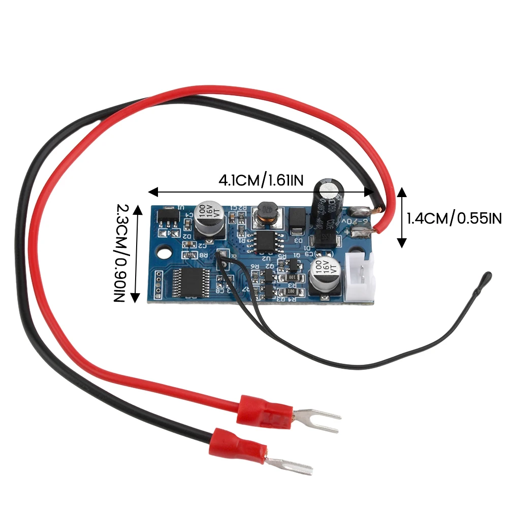 DC 6V-70V 2W Cooling Fan Intelligent Temperature Control Module Chassis Heatsink Cooling Motor Speed Controller For Computer PC