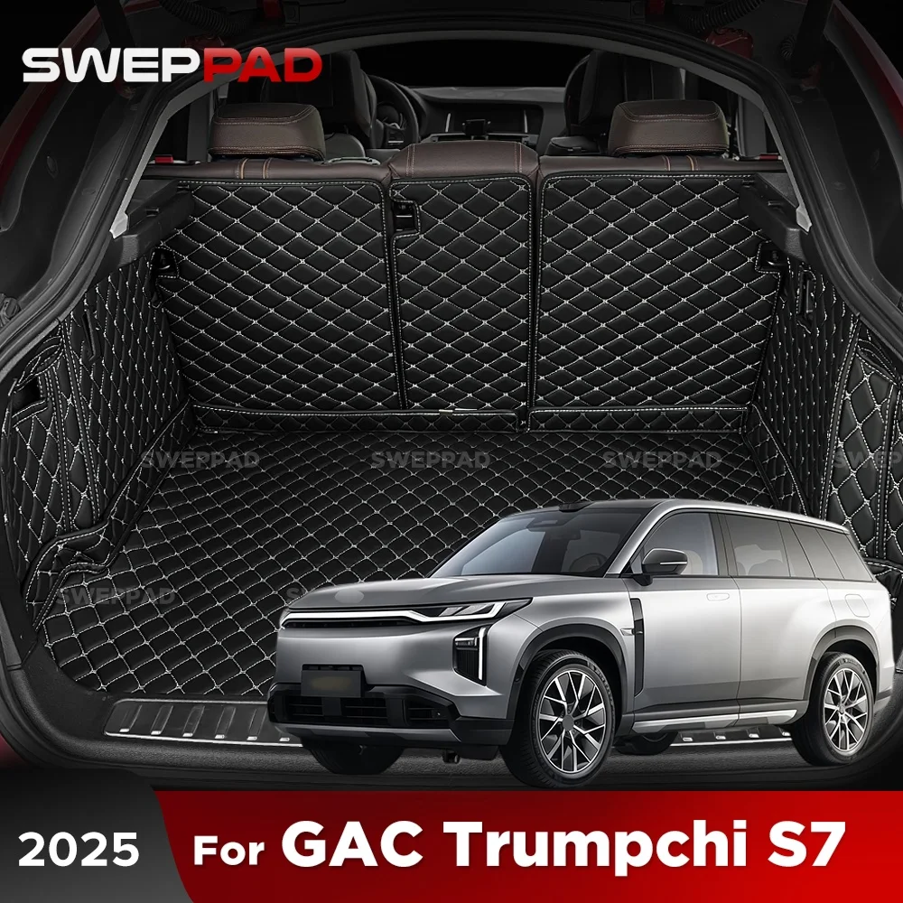 Cargo Liner For GAC Trumpchi S7 2025 Car Trunk Mats Carpet With Backrest Protectors Cargo Mats Accessories Waterproof