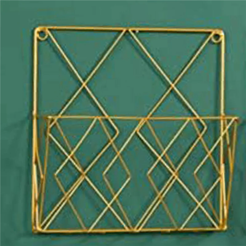 ABUL-2X Wall Mounted Bookshelf Door Hanging Organizers Wall Magazine Book Shelves Hanging Wall Files Wire Wall Book Rack-B