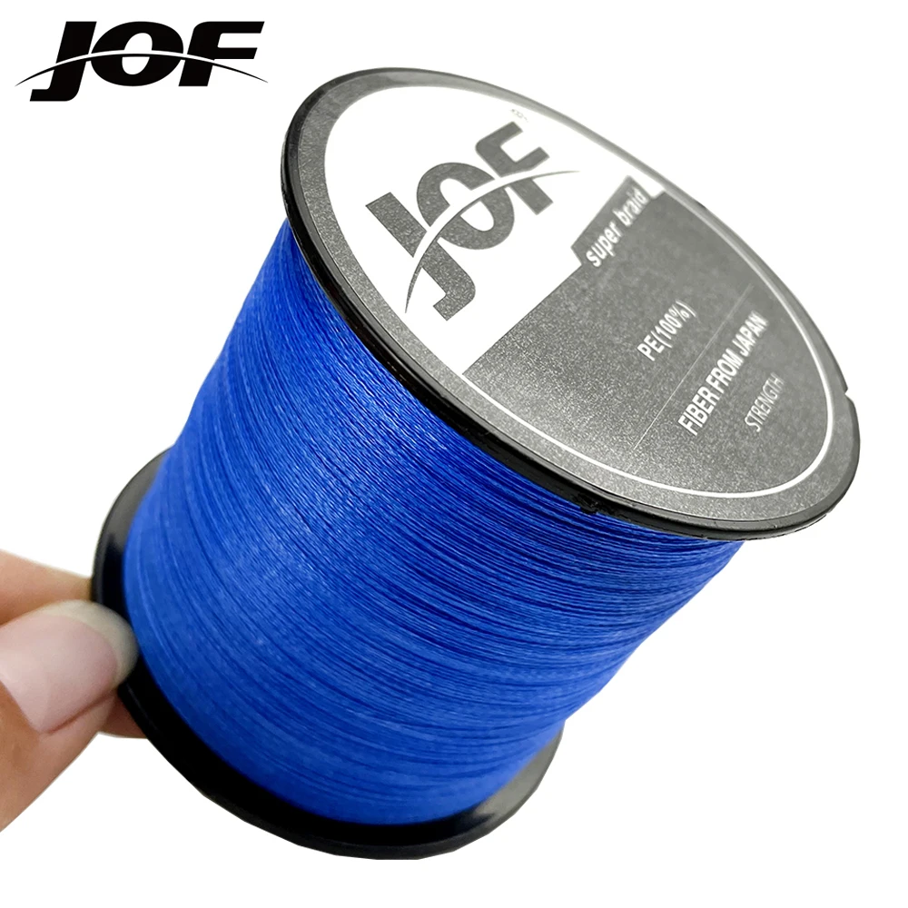 JOF X8 Super Strong 8Strands Braided Fishing Line 300/100M Multifilament PE Line Saltwater Fishing Tackle 22 31 39 43 52 61 78LB