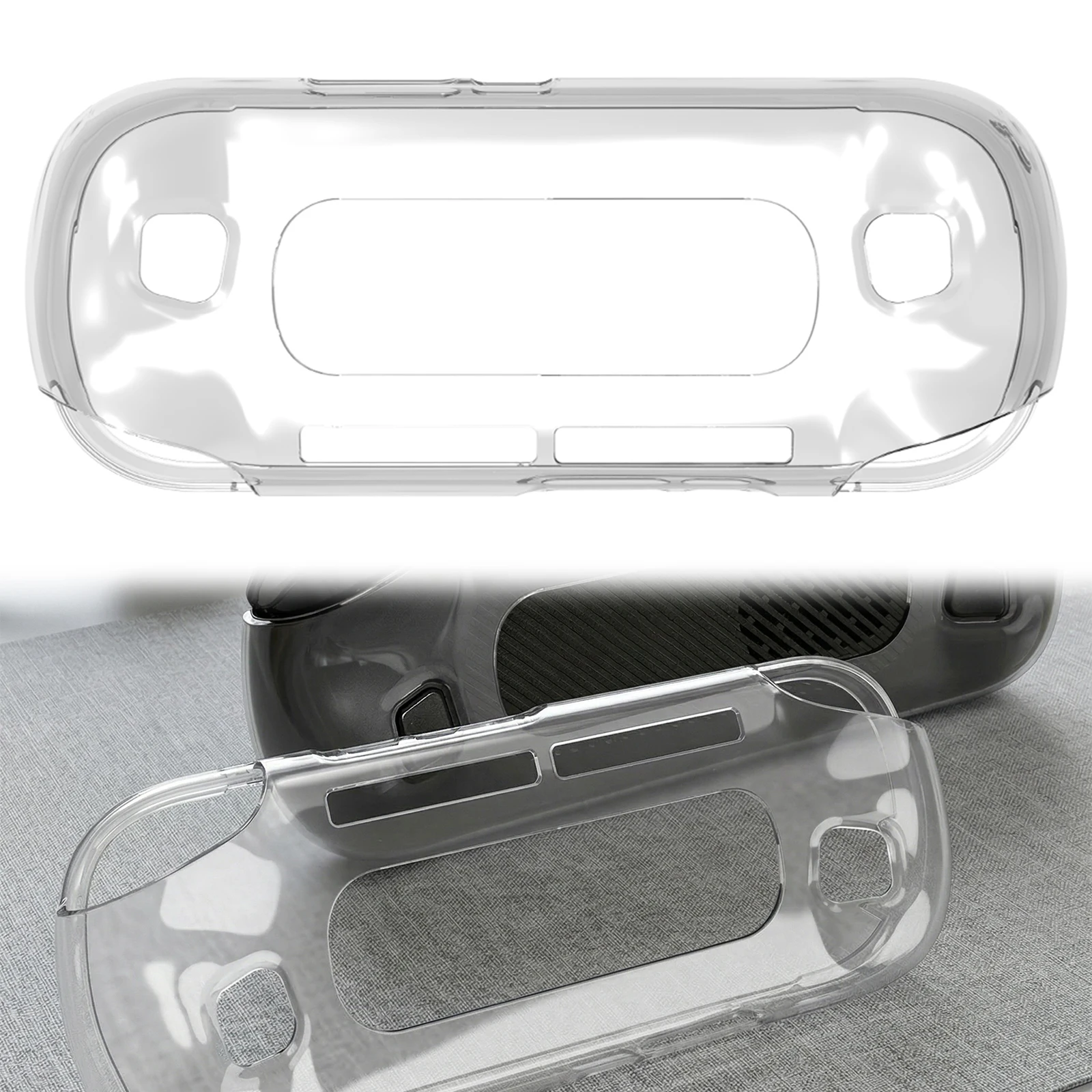 Transparent Protective Cover for Retroid Pocket 6 Handheld Game Console Anti-Scratch Skin Case Cover Game Accessories