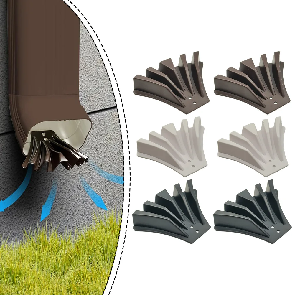 

Garden Protection Downspout Extensions Lawn Protection For Home Foundation Effective Rainwater Dispersal Black