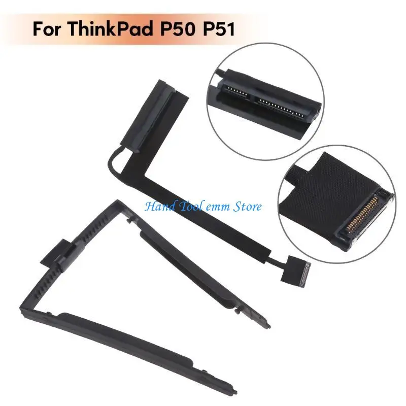 H37F Right Hard Drive Cable Connector with HDD Caddy Tray for Thinkpad P50P51