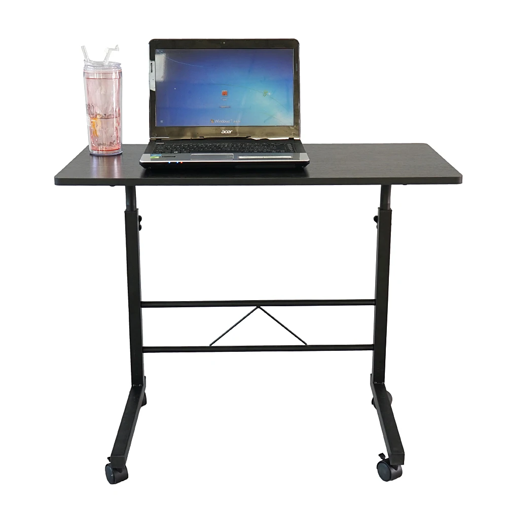 [New code:02459213]Removable P2 15MM Chipboard & Steel Side Table Black