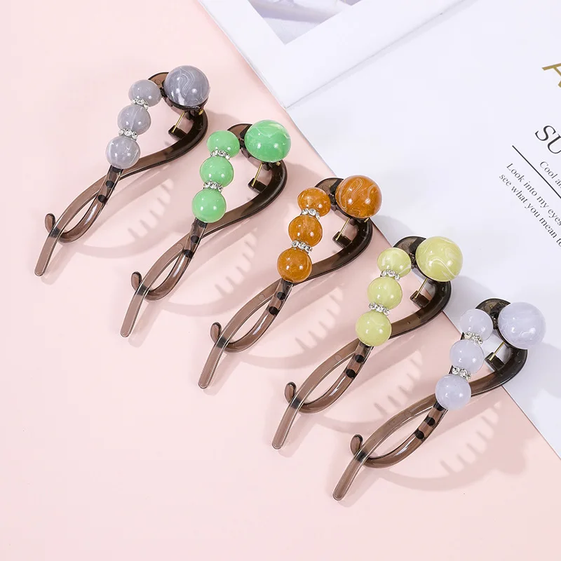 

New Fashion Barrettes Retro S Shape Ponytail Twist Hair Clips Hairpins Twisted Hollow Out Shark Clips Headdress Hair Accessories