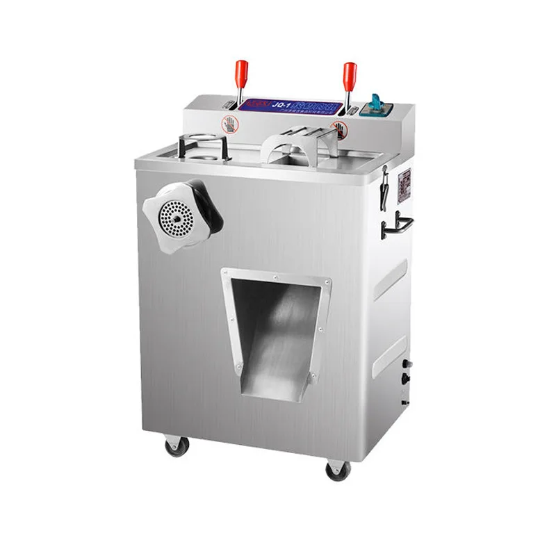

Multifunctional ham slicing shredded meat enema machine