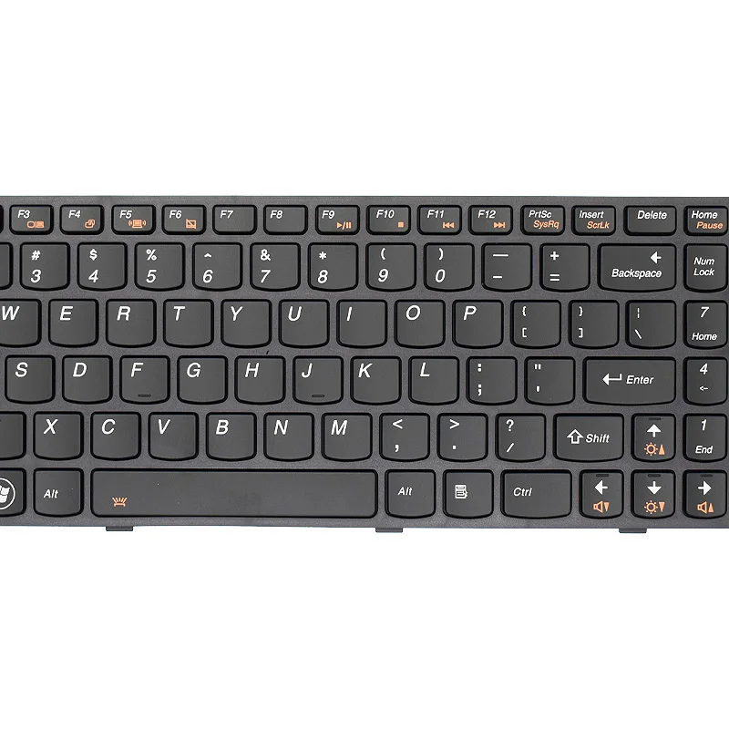 Teclado de ordenador portátil con retroiluminación, accesorio para Lenovo IdeaPad Y580, Y580N, Y580NT, T4b8, 25203133, 25207342, PK130N02C04, RU US, nuevo