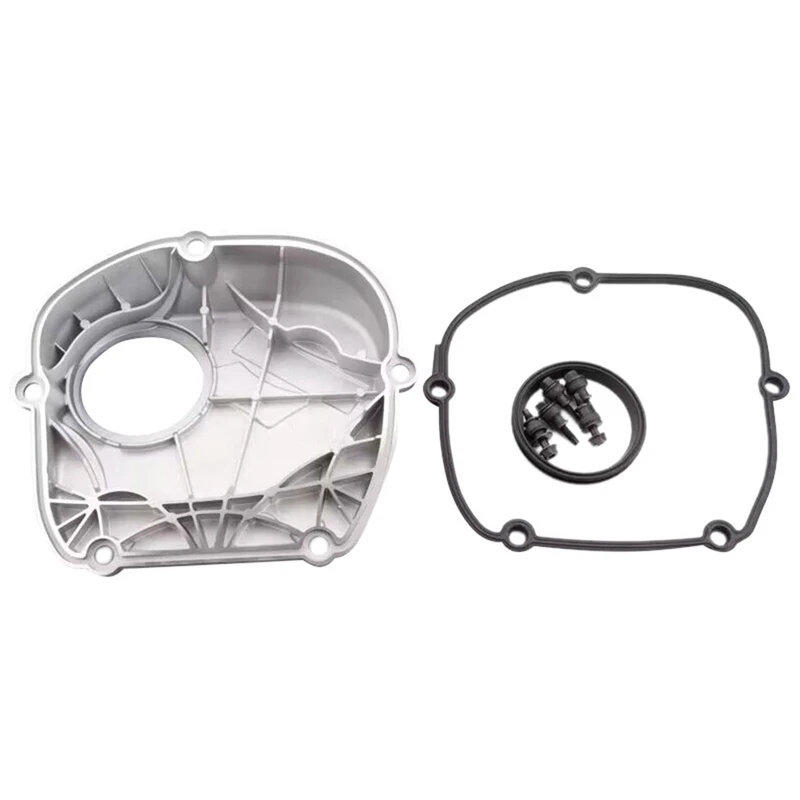 06H103269H 06H103269L Aluminum Engine Upper Timing Chain Cover With-Gasket For  A3 A4 A5 VW Beetle Jetta Passat CC