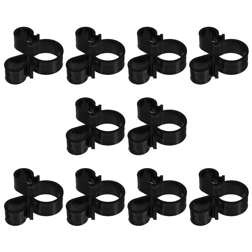 

10pcs Bottle Clip Holder Plastic Black Color Multipurpose Wedding Birthdays Parties Sparklers