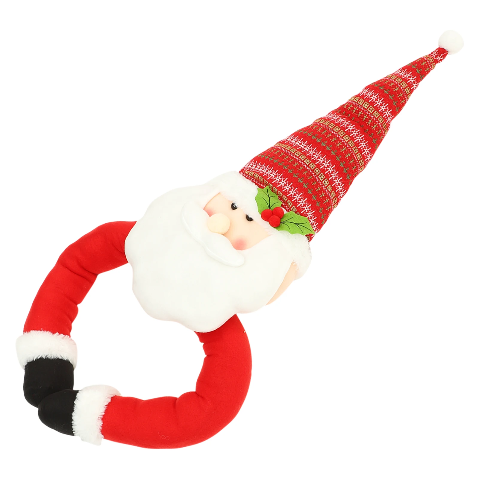 

Christmas Santa Tree Topper Large Cartoon Design Lightweight Xmas Treetop Decor Xmas Tree Decoration Holiday Party Supplies