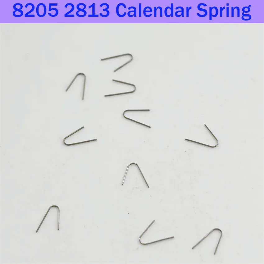 Watch Repair Parts U-Shaped Calendar Positioning Spring Compatible with Domestic 8205 2813 Movement Accessories