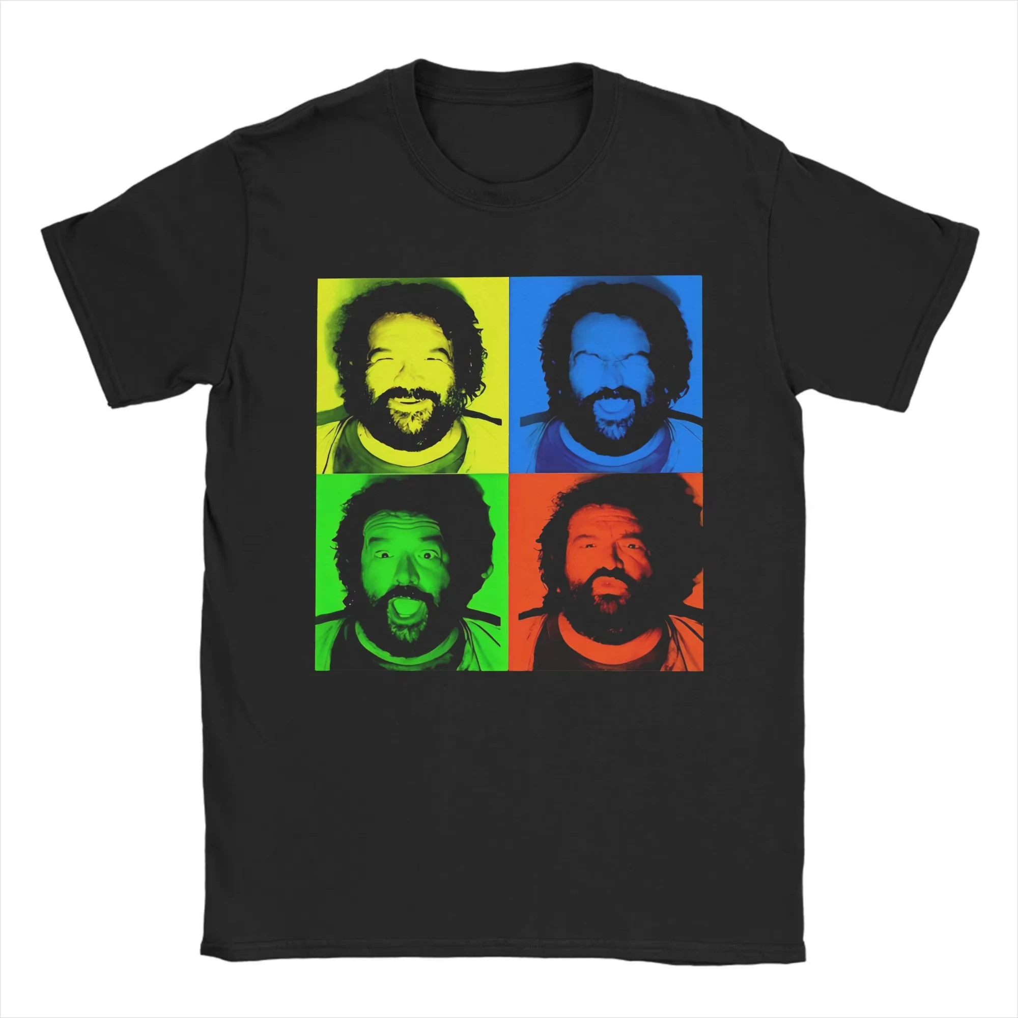 Camiseta de Bud Spencer Banana Joe 1982 para hombre, ropa 100% de algodón, camisetas Vintage de manga corta con cuello redondo, camiseta 4XL