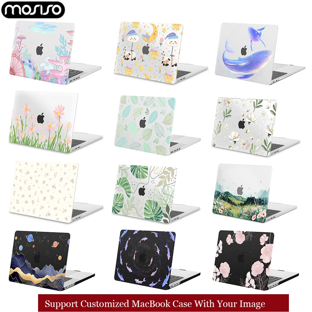 

Для MacBook Air Pro Retina 11 12 13 14 15 16 дюймов M4 M3 M2 M1 A3240 A3241 A2337 A2338 A3401 A3403 A1466 A1370 индивидуальный чехол
