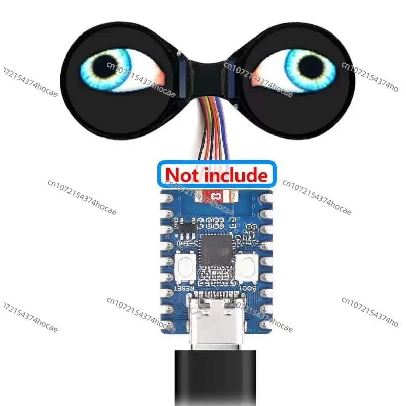 Electronic Eye 0.71 Inch 1.28 Round Development Board LCD Display ESP32-S3 Xiaozhi AI