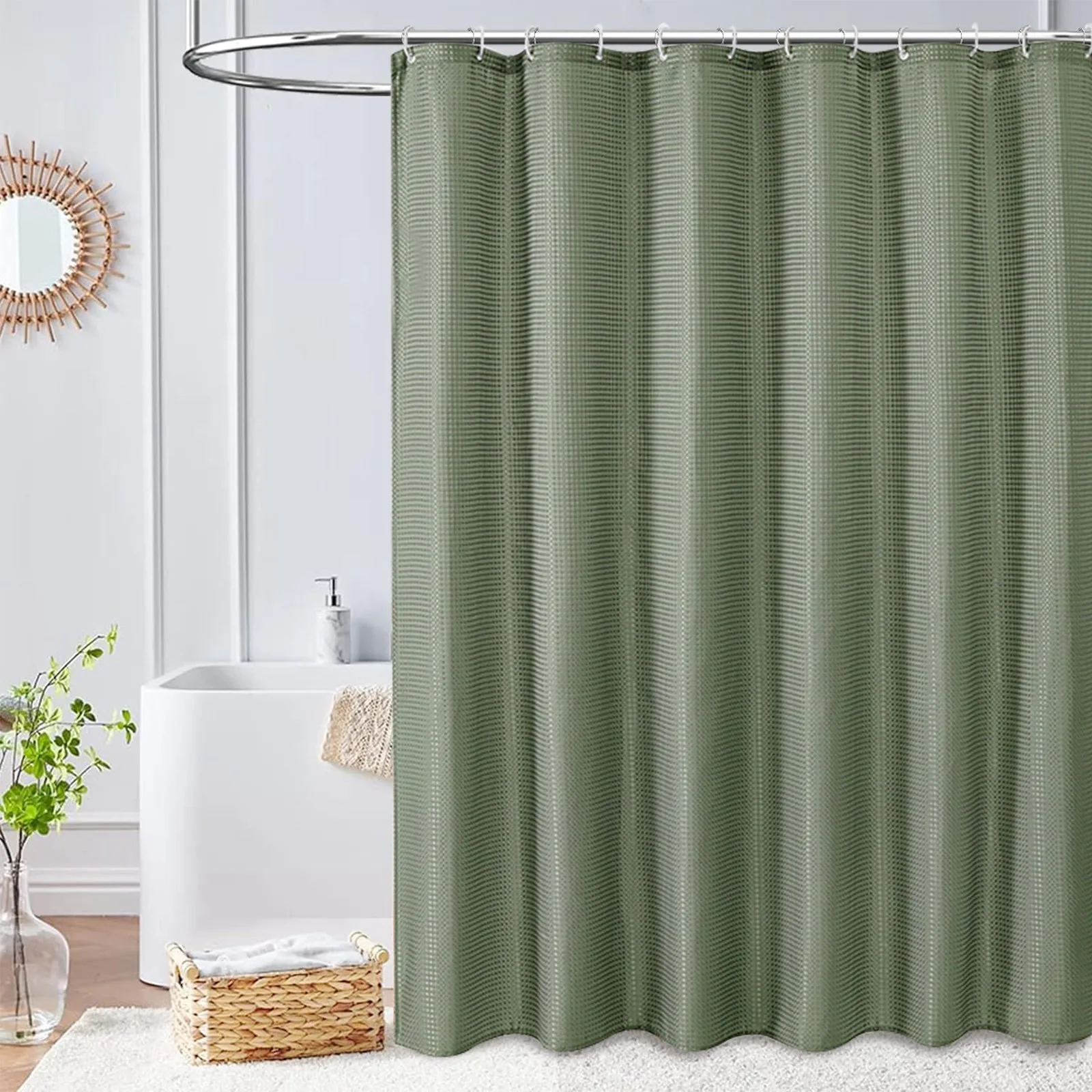 Plain And Proof Polyester Shower Curtain Bathroom Bathroom Punch Shower Curtain Fabric 36 W Silk Curtains