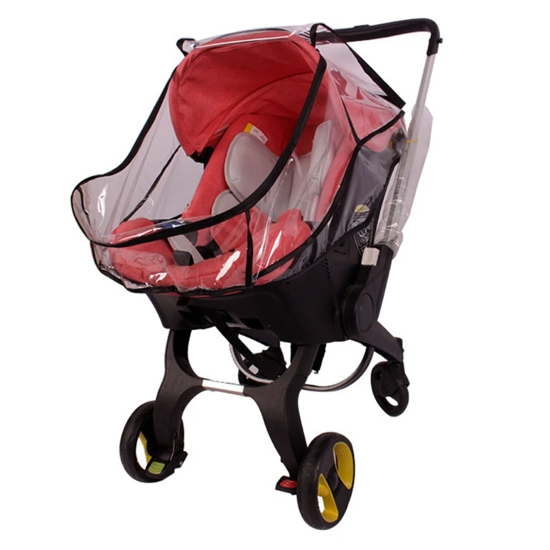 Kinderwagen Regenhoes Baby-auto voor stoel Waterdicht Winddicht Transparant schild voor kinderwagen Kinderwagen Nieuw Dropship